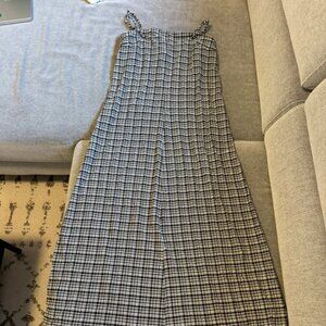 GANNI GRAY CUT OUT DRESS
